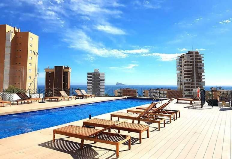 Sunset Drive 90210 Apartment Benidorm Bagian luar foto